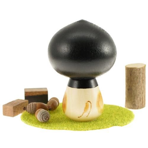こけし 猫ずきん 赤/黒★kokechi 卯三郎の孫【新品★未使用品】