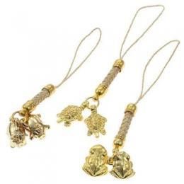 お金のたまるお守り根付け 金豚・金亀・金蛙★金運アップグッズ【新品★未使用品】