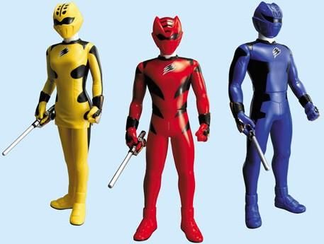 バンプレスト 獣拳戦隊ゲキレンジャー ビッグソフビフィギュア インブリスター3