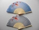 【在庫あり★即納可能】扇子 21cm 流水 金魚柄★センスのいい扇子ですねぇ~♪【新品】