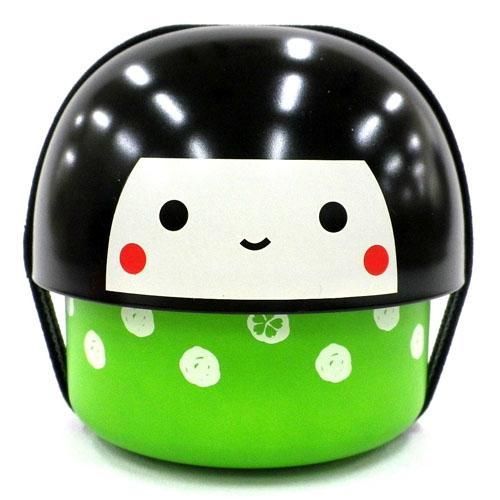 【在庫あり★即納可能】きのこけしお弁当箱 レッド/グリーン【キャラクターグッズ★雑貨】