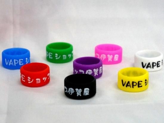 赤字上等★激安セール【在庫あり★即納可能】VAPEショップ伊賀屋オリジナル シリコン ベイプ リング Vape Band★VAPE RING バンド ガラスタンク ガード