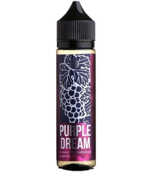 【在庫ラスト2個★即納可能】マレーシア生産 電子タバコ用リキッド DREAM SERIES PURPLE DREAM 60ml★ニコチン濃度0%★VAPE・ベイプ マレーシア製 パープルドリーム