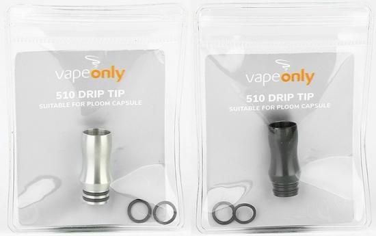 赤字上等★激安セール【在庫ラスト1個★即納可能】VapeOnly プルームテックたばこカプセル対応 510 ドリップチップ VMP-04/VMP-05★マウスピース Ploom tech ドリチ