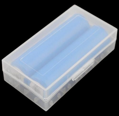 赤字上等★激安セール【在庫あり★即納可能】VAPEバッテリー18650×2本/18350×4本まで収納可能 プラスチック製 保護収納ケース