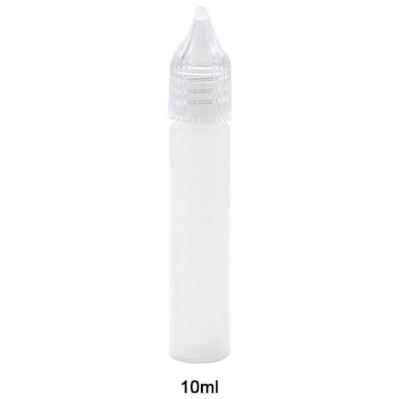 赤字上等★激安セール【在庫あり★即納可能】空ユニコーンボトル 10ml 透明キャップ★Unicorn Empty Juice Bottle with Clear Cap 10ml