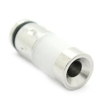 赤字上等★激安セール【在庫あり★即納可能】ステンレス+アクリル製 ドリップチップ 24mm★Round Mouth Drilled 510 Drip Tip【1525303/1525304】