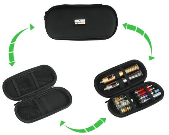 赤字上等★激安セール【在庫ラスト1個★即納可能】ベイプオンリー社製 VAPE用品 保護 ジッパー ミニポーチバッグ 収納ケース