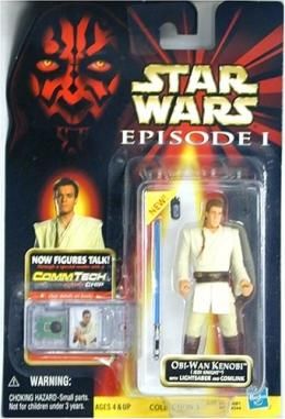 【市場最安に挑戦】タカラトミー スターウォーズ エピソード1 コムテックフィギュア オビ=ワン・ケノービ ジェダイ・ナイト・バージョン