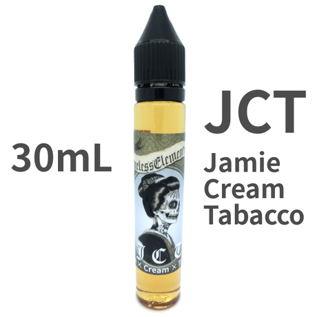 完売次第 販売終了【在庫あり★即納可能】ネームレスエレメントジュース JCT "ジェイミークリームタバコ" 30ml