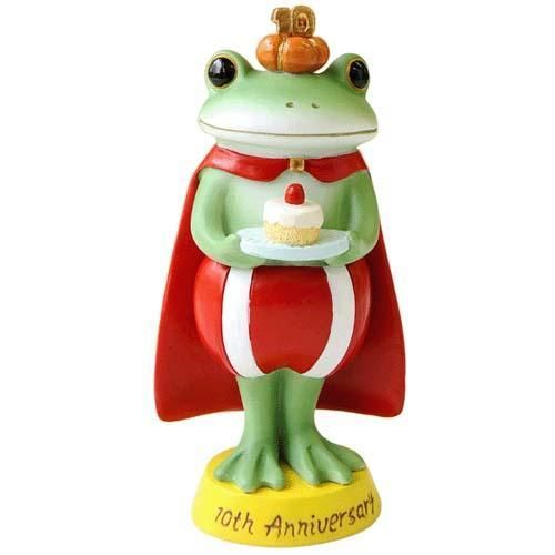 【在庫あり★即納可能】コポー10周年記念 王冠ケーキ Copeau★風水★金運【新品】【蛙/カエル/かえる】【置物】【キャラクターグッズ★雑貨】