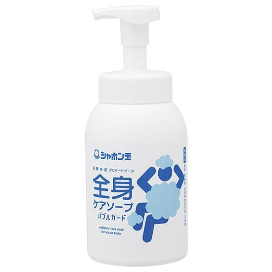 【お取り寄せ★納期 最長 約2週間】シャボン玉 全身ケアソープ バブルガード 570ml