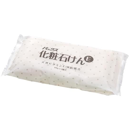 【お取り寄せ★納期 最長 約2週間】太陽油脂 パックス 化粧石けん E 95g×3