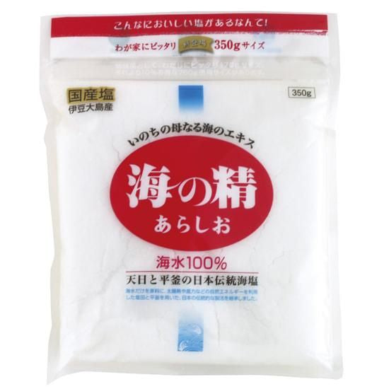 【お取り寄せ★納期 最長 約2週間】オーサワ 海の精 あらしお 350g