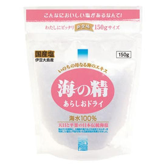 【お取り寄せ★納期 最長 約2週間】オーサワ 海の精 あらしお ドライ 150g