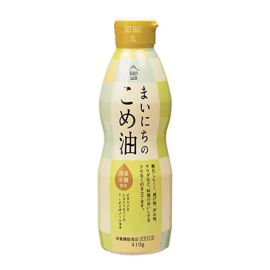 【お取り寄せ★納期 最長 約2週間】ムソー 三和 まいにちのこめ油 410g