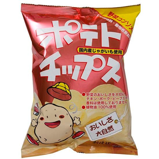 【お取り寄せ★納期 最長 約2週間】創健社 ポテトチップス 野菜コンソメ味 60g/ 160454