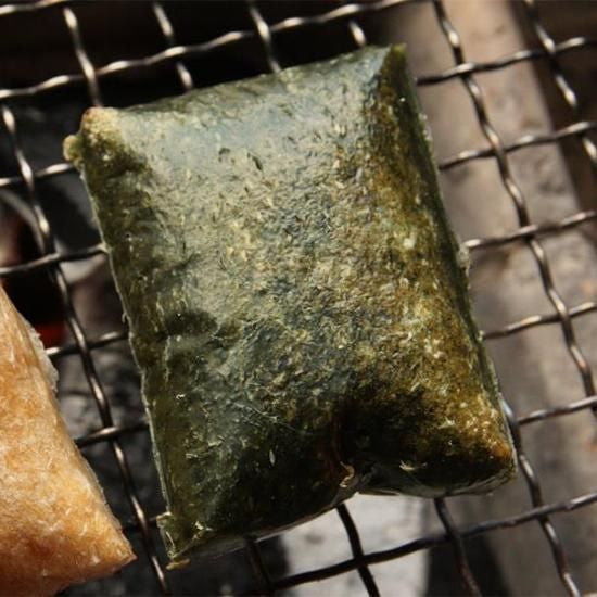 【お取り寄せ★納期 最長 約2週間】金沢大地 オーガニック玄米もち よもぎ 300g(6枚入)