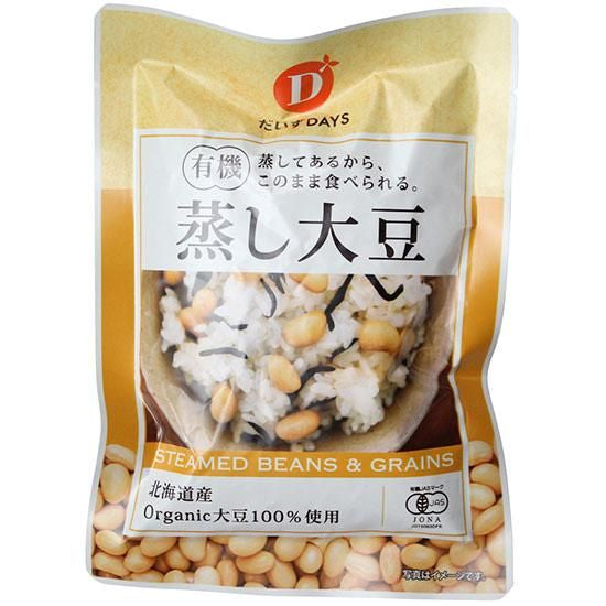 【お取り寄せ★納期 最長 約2週間】ムソー だいずデイズ 有機蒸し大豆 100g
