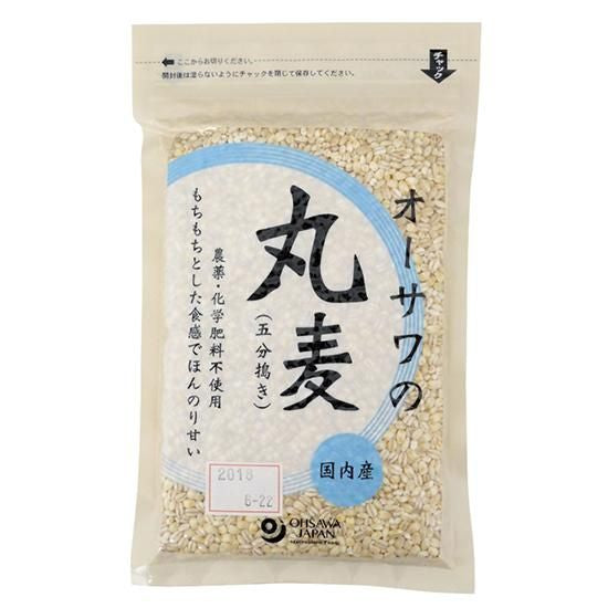 【お取り寄せ★納期 最長 約2週間】オーサワの丸麦(5分搗き) 300g