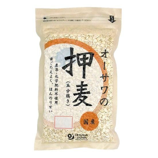 【お取り寄せ★納期 最長 約2週間】オーサワの押麦(5分搗き) 300g