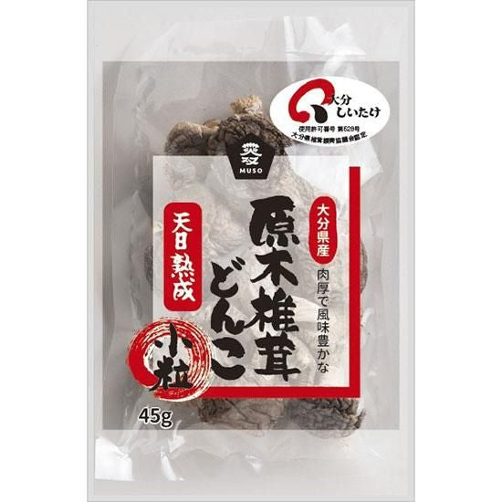 【お取り寄せ★納期 最長 約2週間】ムソー 大分産椎茸小粒どんこ 45g