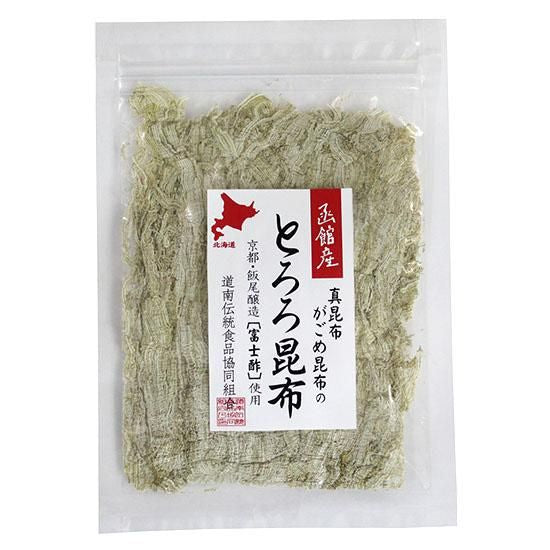 【お取り寄せ★納期 最長 約2週間】ムソー 道南 函館産とろろ昆布 (富士酢使用) 25g