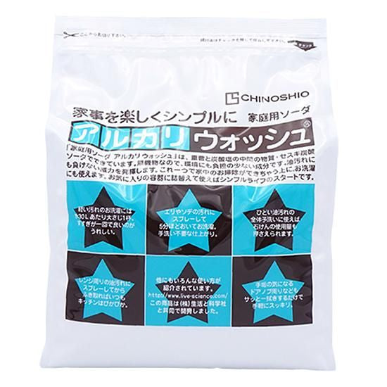 【お取り寄せ★納期 最長 約2週間】CHINOSHIO アルカリウォッシュ(セスキ炭酸ソーダ) 3kg