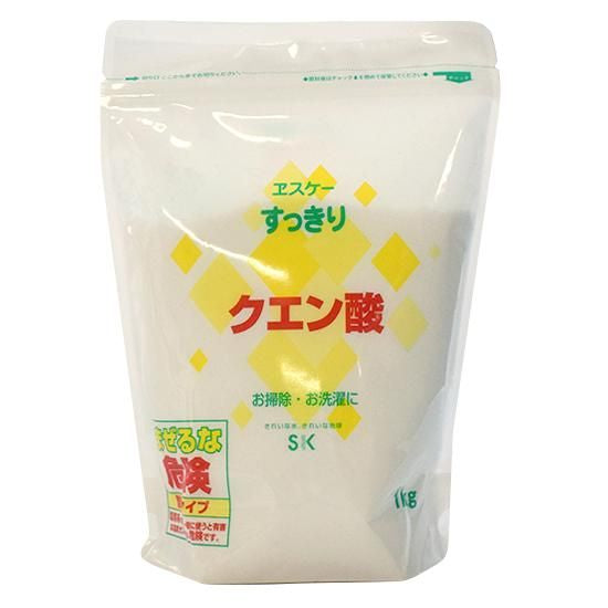 【お取り寄せ★納期 最長 約2週間】エスケー すっきりクエン酸 1kg