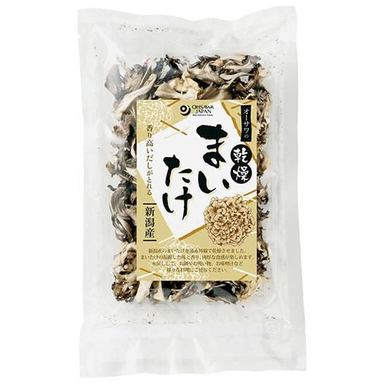 【お取り寄せ★納期1ヶ月以上】オーサワ 乾燥まいたけ(新潟産) 30g