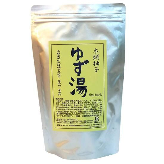 【お取り寄せ★納期 最長 約2週間】木頭村 ゆず湯 徳用 25g×15袋