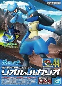 【在庫あり★即納可能】バンダイ ポケモンプラモコレクション 44 セレクトシリーズ リオル&ルカリオ (プラモデル)