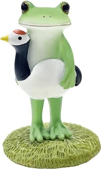 【在庫あり★即納可能】コポー 鶴カエル Copeau★風水★金運【新品】【蛙/カエル/かえる】【置物】【キャラクターグッズ★雑貨】