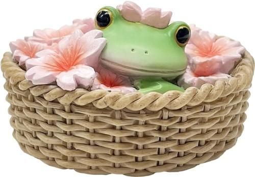 【在庫あり★即納可能】コポー 桜からひょっこりするカエル Copeau★風水★金運【新品】【蛙/カエル/かえる】【置物】【キャラクターグッズ★雑貨】74026
