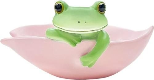 【在庫あり★即納可能】コポー 桜をボートにするカエル Copeau★風水★金運【新品】【蛙/カエル/かえる】【置物】【キャラクターグッズ★雑貨】