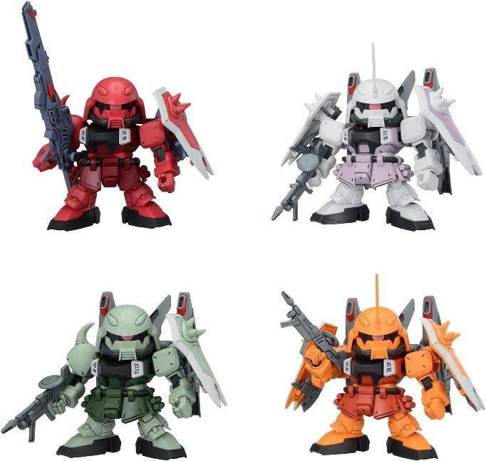 【在庫あり★即納可能】バンダイ BB戦士 ZGMFザクシリーズセット (SD) (ガンプラ)