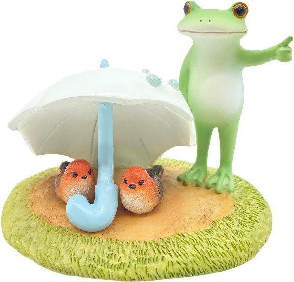 【在庫あり★即納可能】コポー 雨宿りどうぞ Copeau★風水★金運【新品】【蛙/カエル/かえる】【置物】【キャラクターグッズ★雑貨】74268