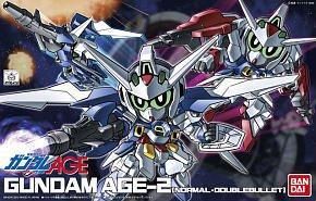 【在庫あり★即納可能】バンダイ ガンダムAGE-2 (ノーマル・ダブルバレット) (SD) (ガンプラ)