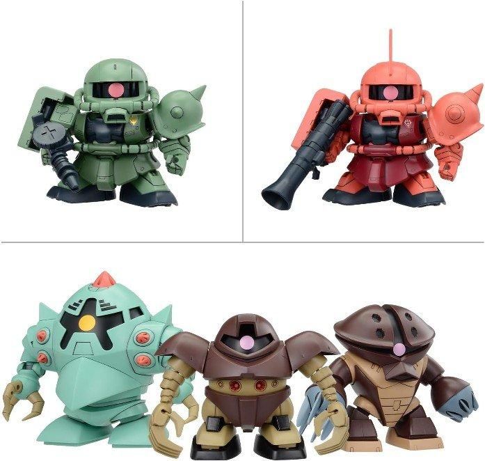 バンダイ BB戦士 機動戦士ガンダム ジオン公国軍MSセット (SD) (ガンプラ)