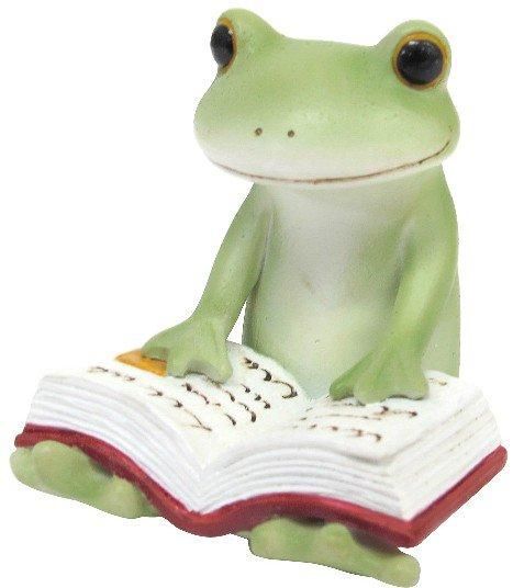 【在庫あり★即納可能】コポー 本読むカエル Copeau★風水★金運【新品】【蛙/カエル/かえる】【置物】【キャラクターグッズ★雑貨】71734