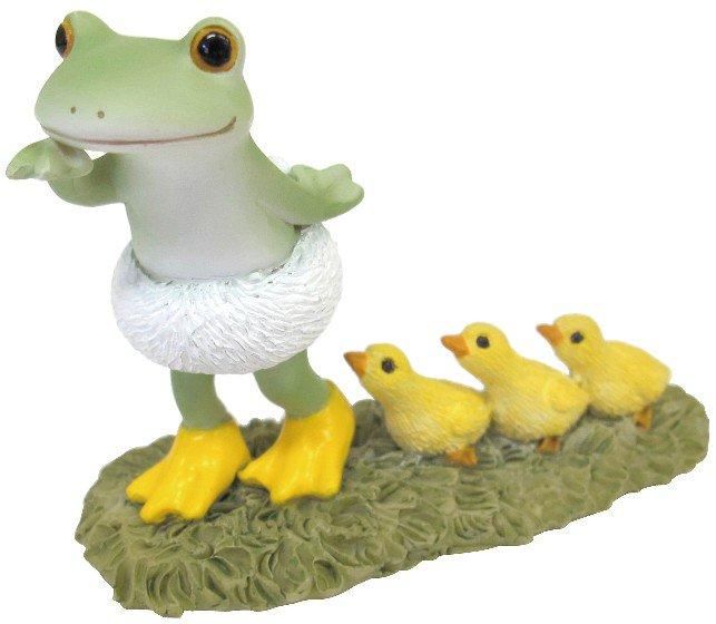 【在庫あり★即納可能】コポー アヒルごっこ Copeau★風水★金運【新品】【蛙/カエル/かえる】【置物】【キャラクターグッズ★雑貨】71749