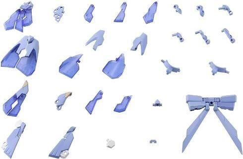 【在庫あり★即納可能】コトブキヤ メカサプライ33 エクスアーマーE ドレス Ver.【ライトブルー】 (プラモデル)