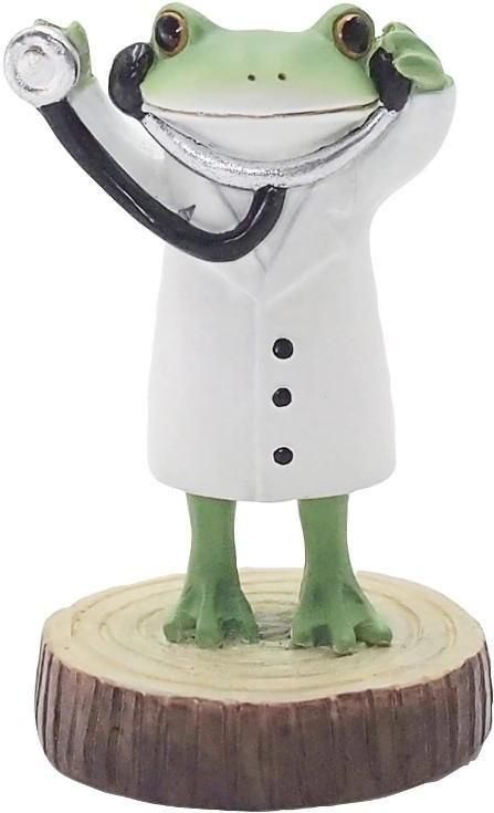【在庫あり★即納可能】コポー お医者さんのカエル Copeau★風水★金運【新品】【蛙/カエル/かえる】【置物】【キャラクターグッズ★雑貨】621564