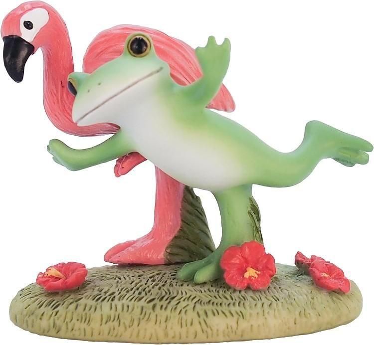 【在庫あり★即納可能】コポー フラミンゴとカエル Copeau★風水★金運【新品】【蛙/カエル/かえる】【置物】【キャラクターグッズ★雑貨】621559