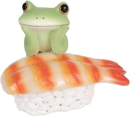 【在庫あり★即納可能】コポー 寿司とカエル エビ Copeau★風水★金運【新品】【蛙/カエル/かえる】【置物】【キャラクターグッズ★雑貨】622542