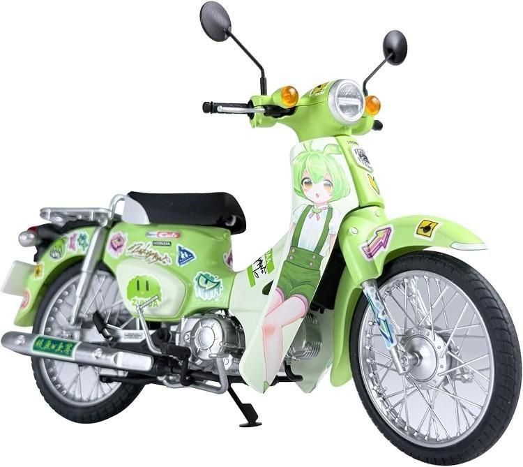 【6月発売予約】フジミ ホンダ スーパーカブ(ずんだもんEdition) (プラモデル)