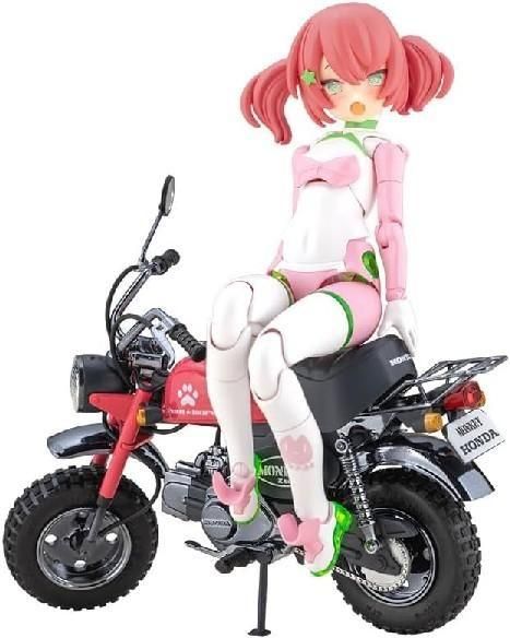 【11月発売予約】コトブキヤ PUNI☆MOFU レーシングマオ with Honda Z50J-1 モンキー (プラモデル)