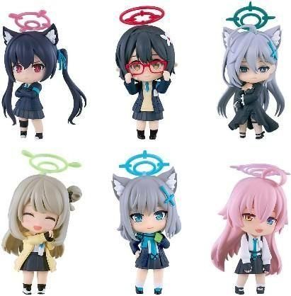 【01月発売予約】グッドスマイルカンパニー ねんどろいどさぷらいず ブルーアーカイブ -Blue Archive- (6個セット) (フィギュア)