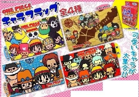 【市場最安】興和 ワンピース×パンソンワークス キャラフラッグ 4種各1セット【ONE PIECE】