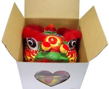 【在庫あり★即納可能】獅子頭 一号 張子★風水【新品】